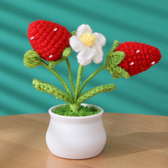 Crochet Eternal Flower Sunflower Lily Of The Valley Strawberry R