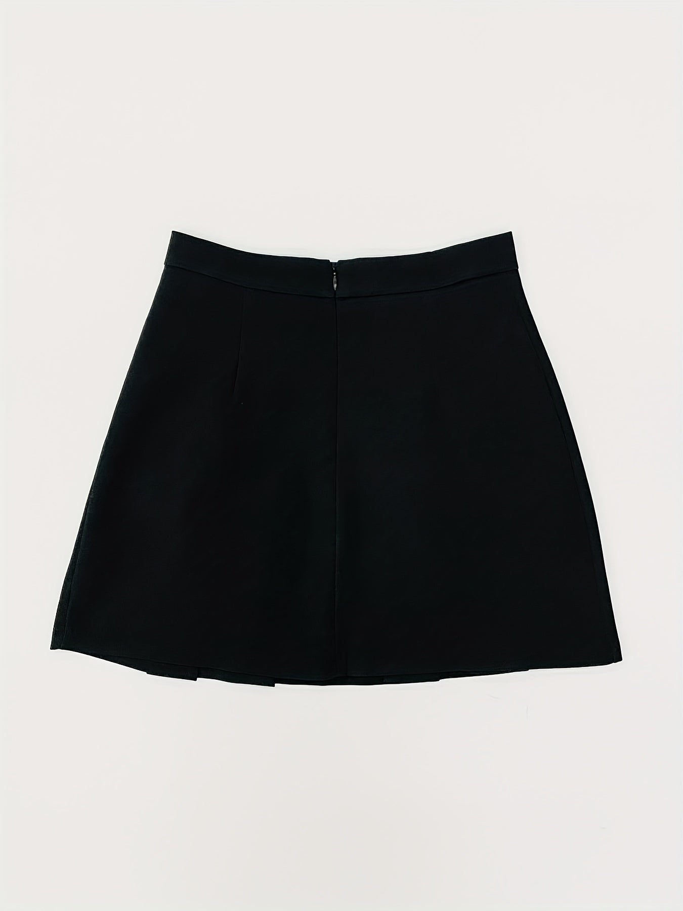 Pleated Skirt Above Knee Casual Wear for Spring & Summer