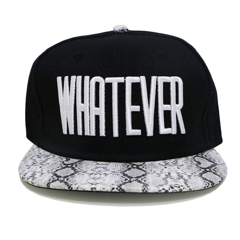 Hip hop Dance Hat Alphabet Embroidery Sunscreen Baseball Cap