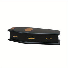1:12 Scale Wooden Coffin Dollhouse Furniture Model DIY Unpainted