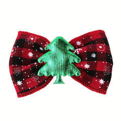 Christmas Bows Hair Clips Baby Girls Hair Bow Hairpins
