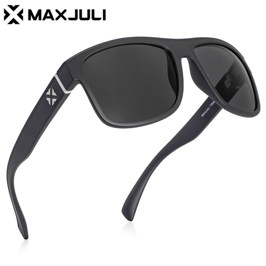 MAXJULI Polarized Sunglasses TR90 Frame Driving Fishing Cycling