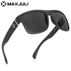 MAXJULI Polarized Sunglasses TR90 Frame Driving Fishing Cycling