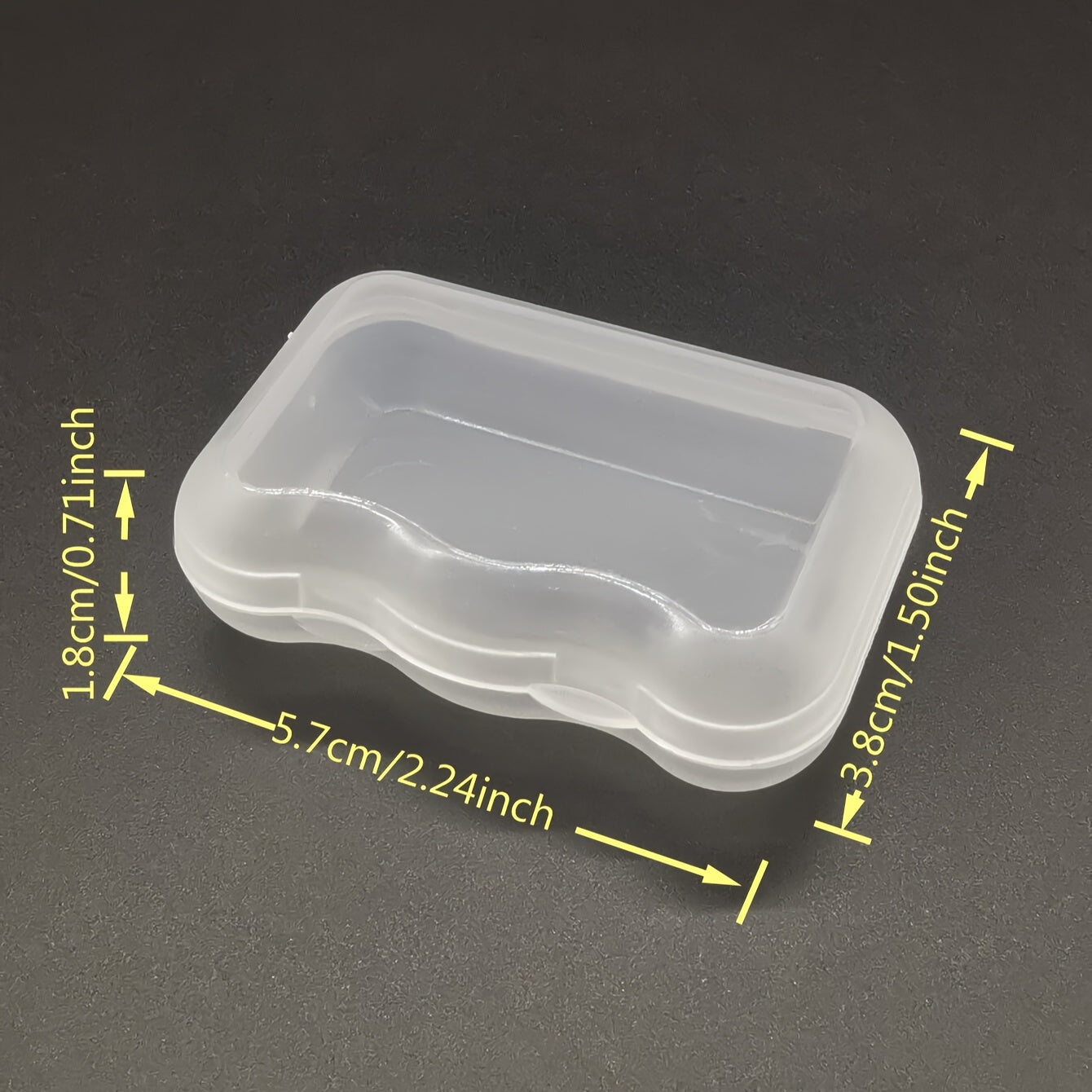 Silicone Spiral Earplugs with Storge Box for Swimming - 2 Pairs