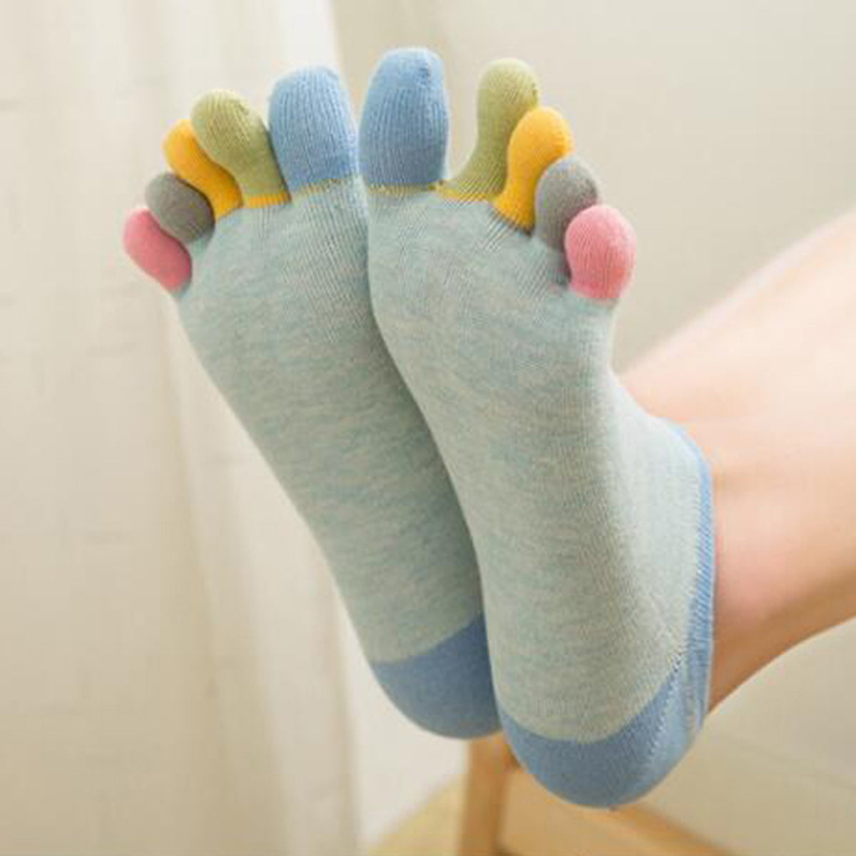 Women's Cotton Crew Toe Socks for Running