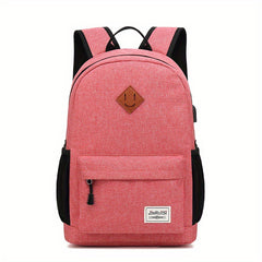 Large Capacity Backpack with USB Charging Port for Travel Daily Use