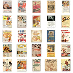 50pcs Classic Retro Posters Doodle Waterproof Stickers DIY Creative Toys