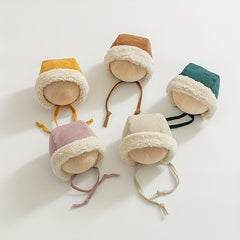 Baby Winter Earmuffs Hat Plus Fleece Windproof