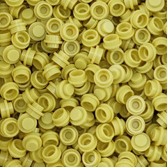 500pcs Round 1X1 Plate Compatible with 4073 for Building Block Decoration