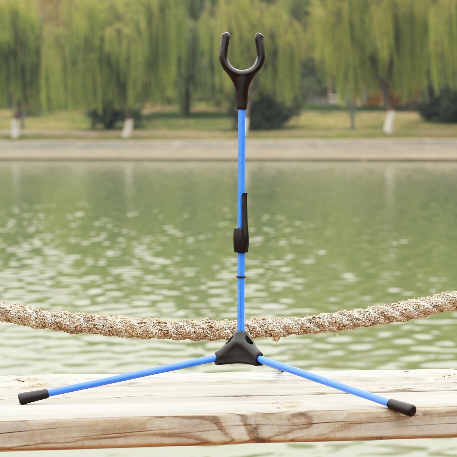 1pc Archery Bowstand Recurve Bow Holder Fiberglass Compound Bows Hanger