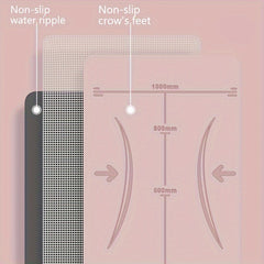 TPE Soft Solid Yoga Mat Non slip 0 Thickness Fitness Mat 183 61 0 6