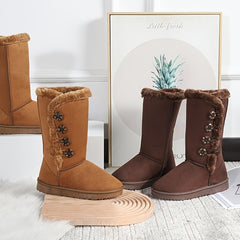 Women's Faux Fur Lined Snow Boots Winter Thermal Snow Shoes