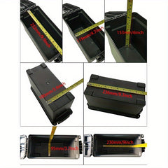 Plastic Tool Box Portable Handle Lightweight Storage Case