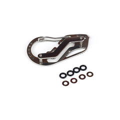 Stainless Steel Carabiner Key Clip for Outdoor Adventures