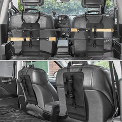 2pcs Car Mounted Fishing Rod Hanging Bag Oxford Cloth Storage Rack