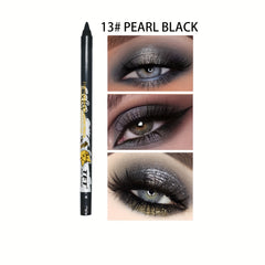 14 Colors Waterproof Eyeliner Pencil Multicolor Dual Use Eye Makeup Pen