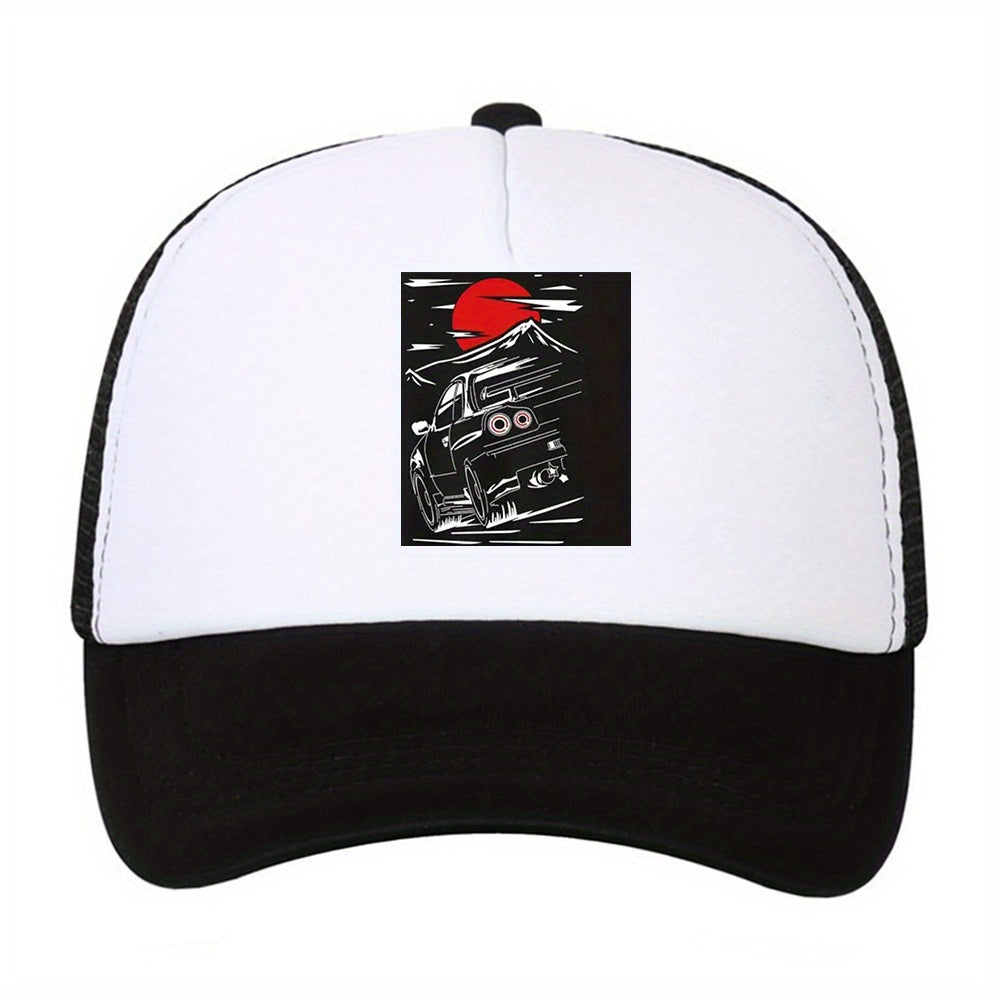 Unisex Mesh Sunshade Adjustable Baseball Cap Outdoor Sport