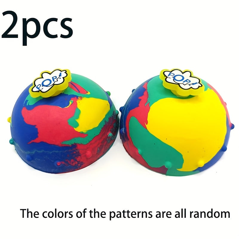 Colorful Bouncing Toys Set with Playful Accents - Ideal for Party Favors