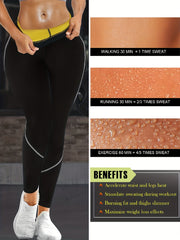 Women's Tummy Control Sauna Leggings for Weight Loss