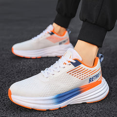 Thick Sole Running Shoes Shock Absorption Wear Resistance Non Slip
