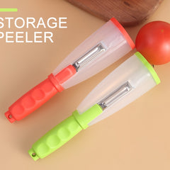 Multifunctional Storage Peeler for Vegetables & Fruits