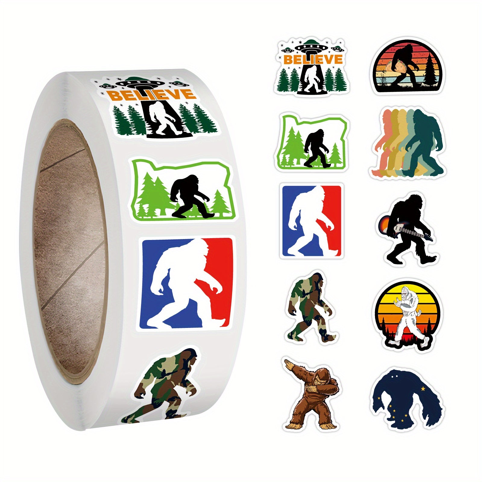 500pcs Outdoor Nature Vinyl Stickers Waterproof Decals for Luggage Computer
