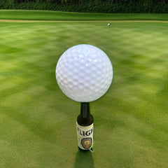 6pcs Beer Bottle Golf Tees - Unbreakable Plastic Golf Tee Set