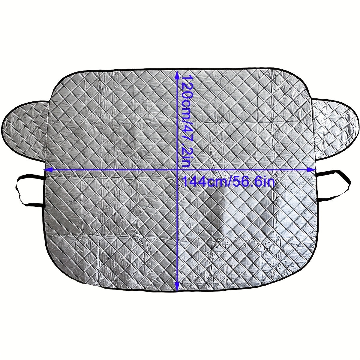 Large Thick Car Windshield Snow Cover 4-Layer Protection Anti-Freeze Ice Removal