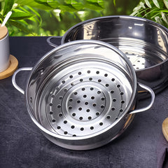 Stainless Steel Steamer Rack for Home Steaming - Functional Design