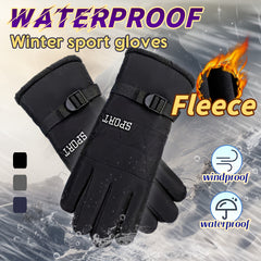 Warm Fleece-Lined Waterproof Touch Screen Gloves
