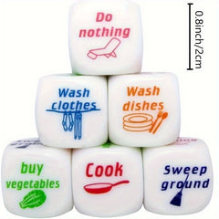 2PCS Novel Dice Games Creative Birthday Party Supplies