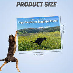 1pc Year Dog Poop Calendar Funny Christmas Year