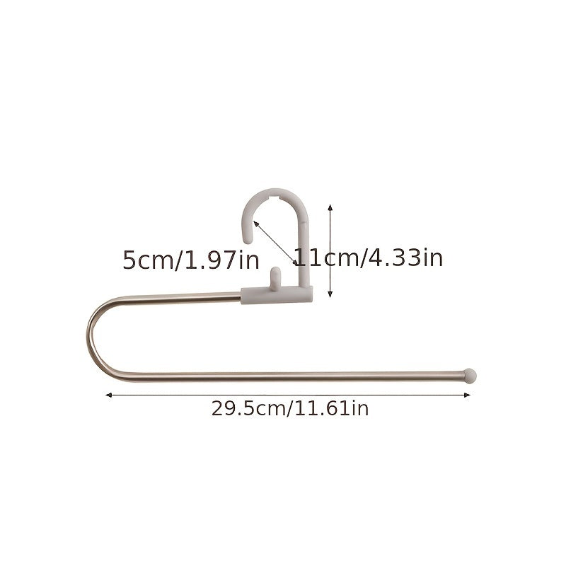 Multifunctional Pants Hanger Non-slip Pants Rack 29x14x0cm