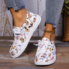 Women's Fairy Rabbit Butterfly Outdoor Skateboard Shoes