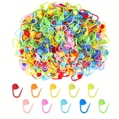 150pcs Colorful Knitting Markers Crochet Clips Locking Stitch Pla