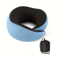 U Shaped Pillow Memory Cotton Neck Protector for Camping