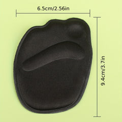 1pair Forefoot Pad Ladies High-heeled Shoes Pad Invisible Half Pad