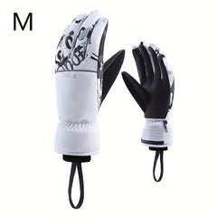 Winter Windproof Waterproof Thicken Gloves Touch Screen Plush Gloves
