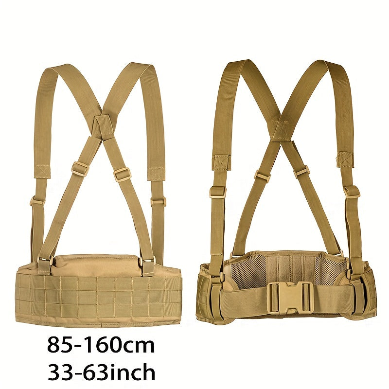 Men's Multifunctional MOLLE Waistband for Outdoor Sports