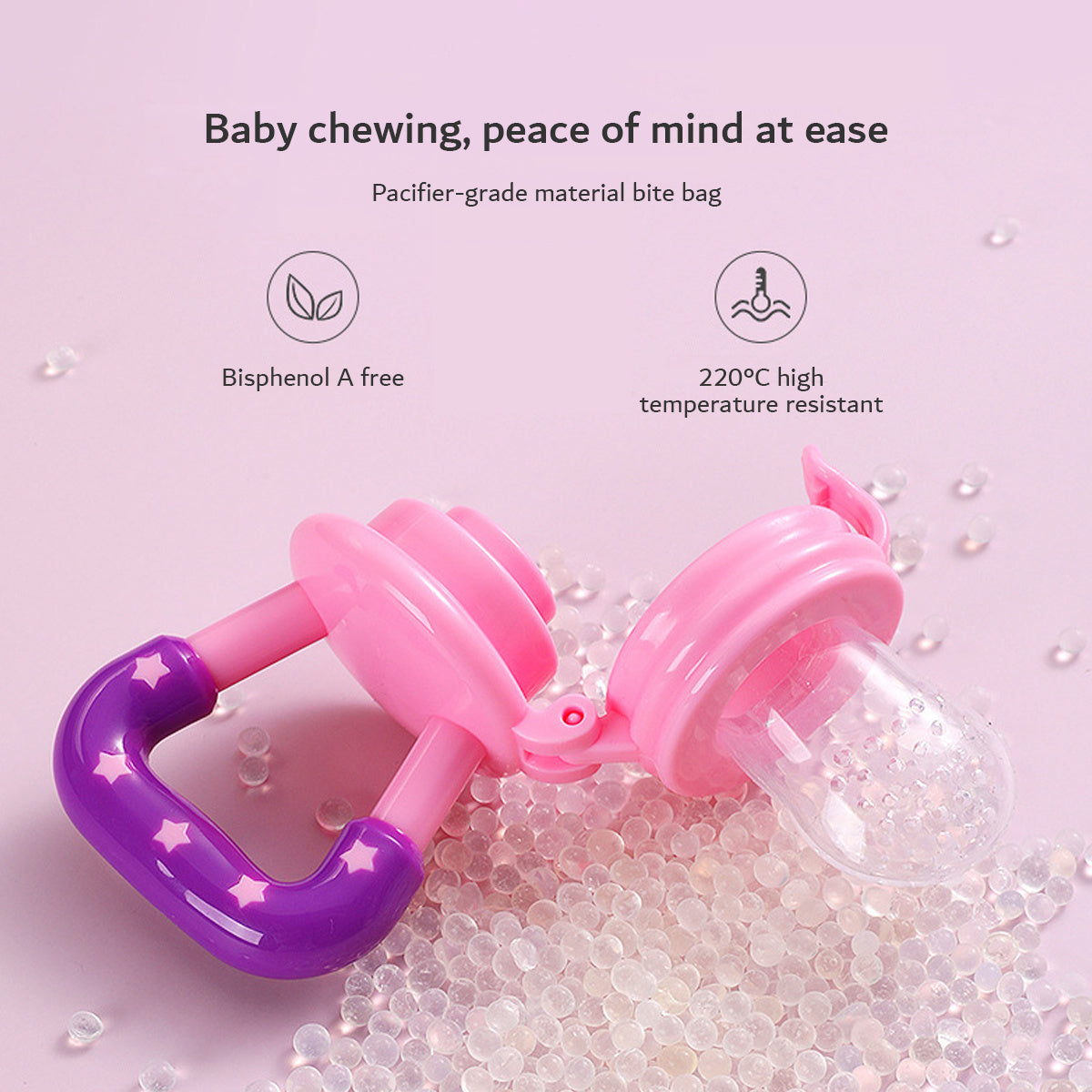 Baby Fruit Feeding Pacifier for Teething Relief
