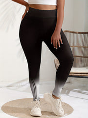 Ombre Print High Rise Leggings
