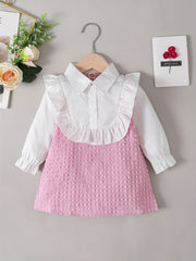Baby Girl Bubble Gingham Stylish Dress