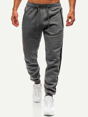 Athletic Joggers Men s Casual Zipper Pocket Slightly Stretch Joggers