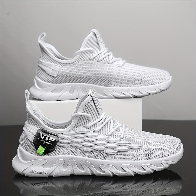 Men's Knitted Comfy Sneakers For Running Jogging
