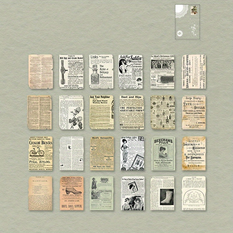 25pcs Music Score Journal Paper Memo Pad Decorative Stationery Scrapbooking DIY
