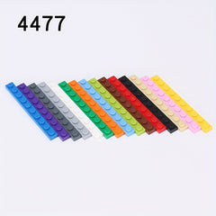 30pcs Building Blocks Compatible with MOC 4477 Sets Gray Red Green Orange