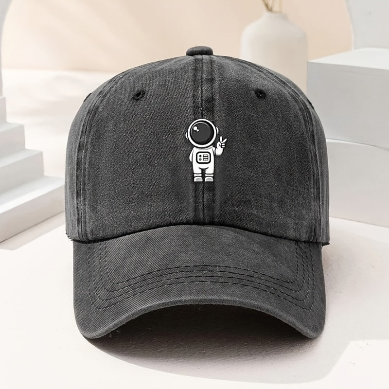 Astronaut Baseball Cap Solid Sun Visor Hat Unisex Sports Hats For Men and Women