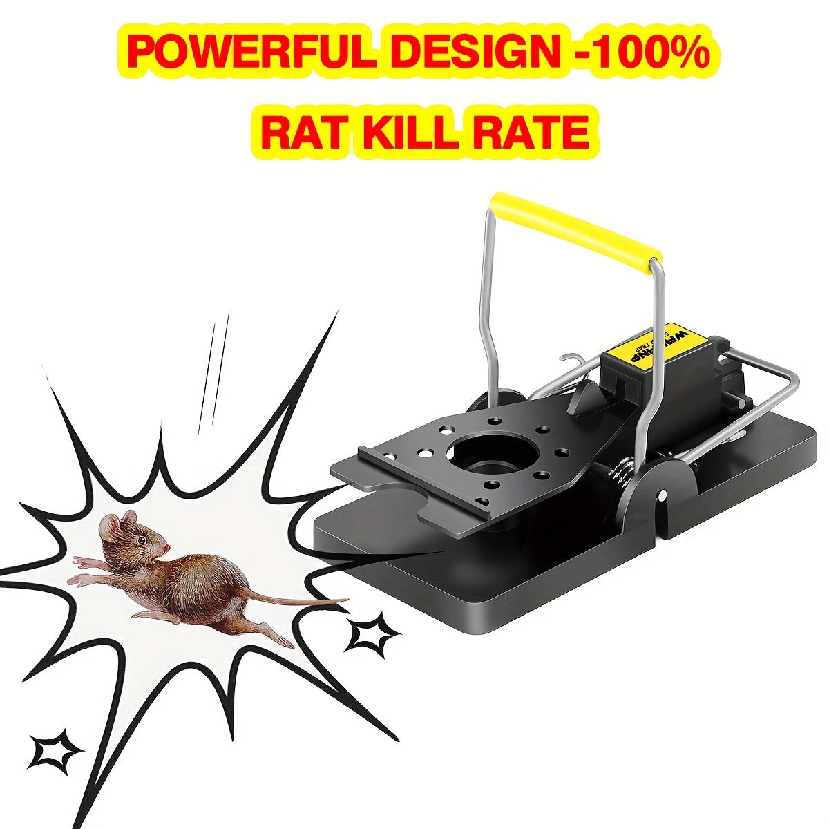 Reusable Mouse Trap Pest Control Mousetrap Bait Snap Catcher