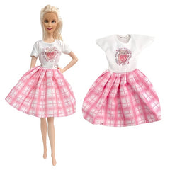 1pc Dresssuit For 1 6 Doll Set Uniform Party Skirt Bobby Doll Accessory Baby Toy