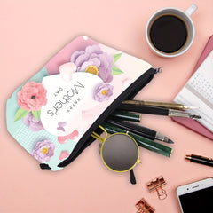 Floral Butterfly Heart Makeup Bag - Mother's Day Gift